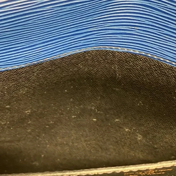 Authentic Louis Vuitton Epi Blue leather Porte documents briefcase unisex - Picture 7 of 12